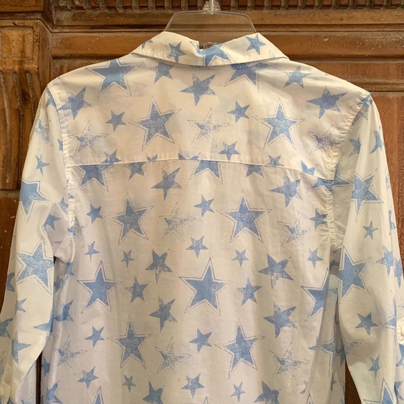 NEXT UK Boys Cotton Star Button Up Shirt Size 11 YRS - Picture 10 of 13